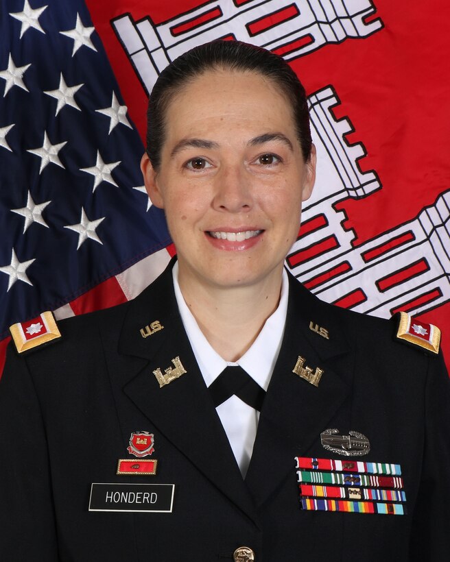 Lt. Col. Rachel Honderd is the Charleston District Commander