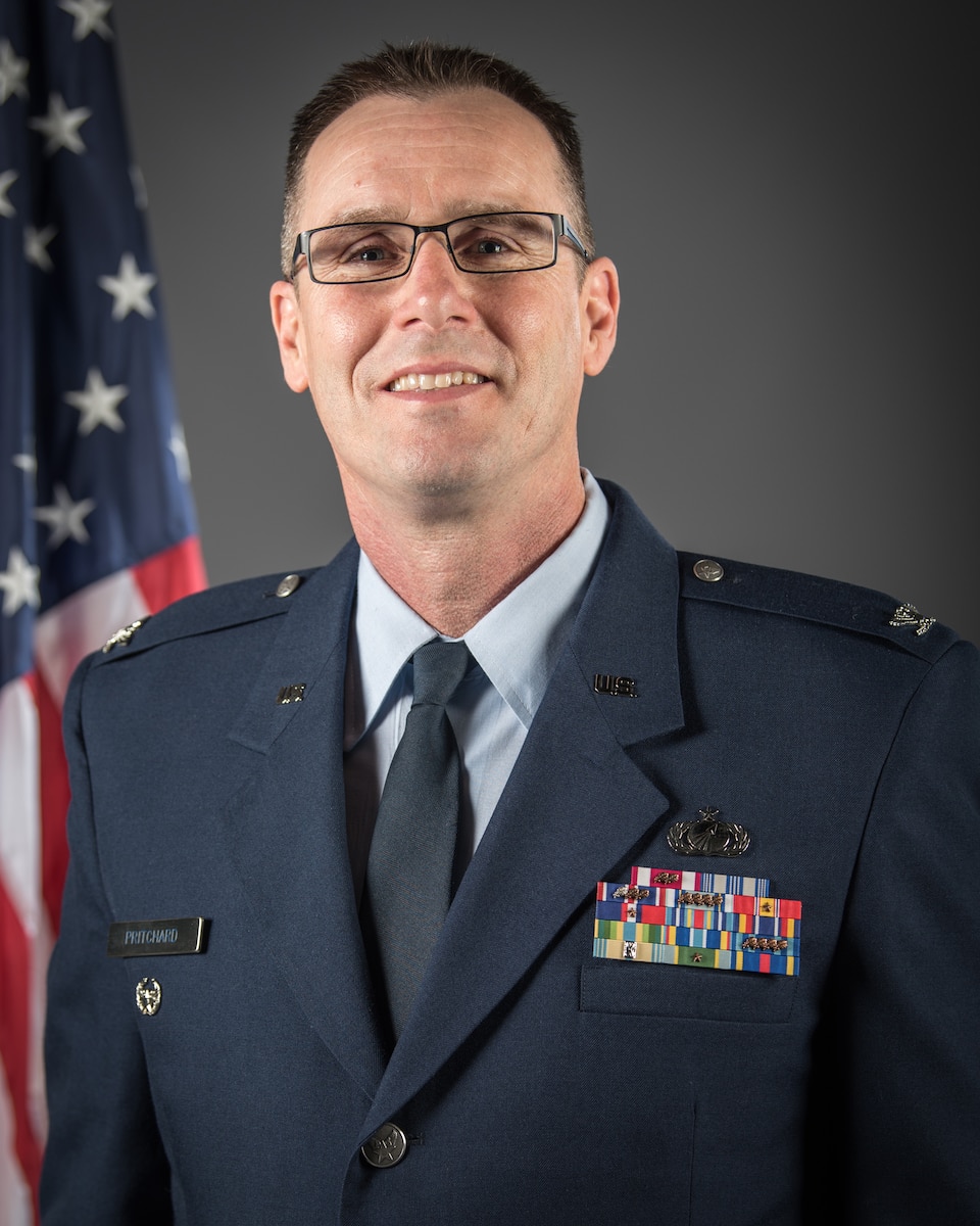 Colonel Patrick L. Pritchard is the vice wing commander of the 123rd Airlift Wing, Kentucky Air National Guard, Louisville International Airport, Louisville, Ky.