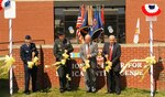 Left to Right: Air Force Col. Anthony Rizzo, NCMI director; Army LTG Michael Maples, DIA director; James Clapper, undersecretary of defense for intelligence; and Charles Allen, undersecretary for intelligence and analysis, DHS.