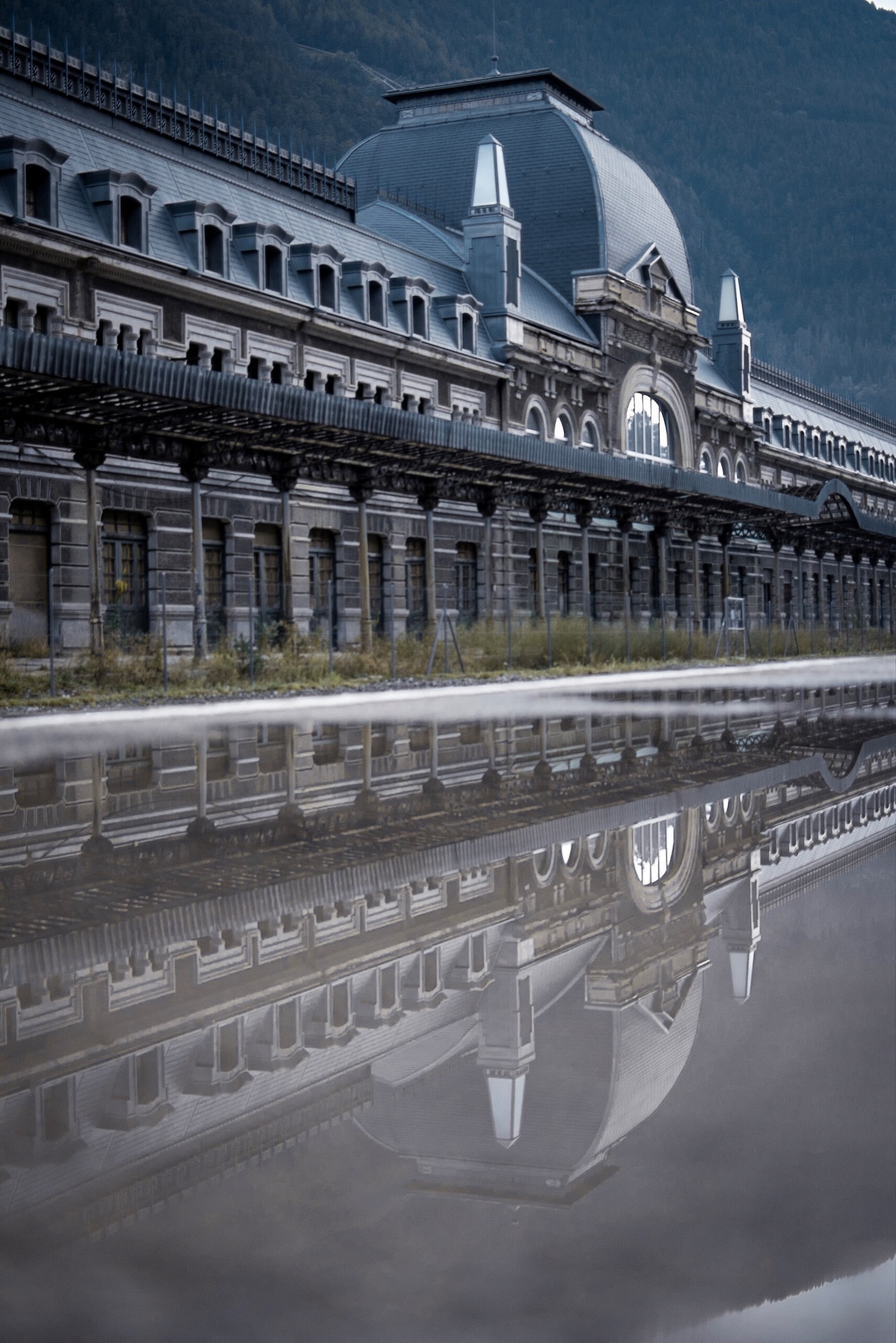 Abandoned Railway Station in Spain by SrA Michael Drinkwater