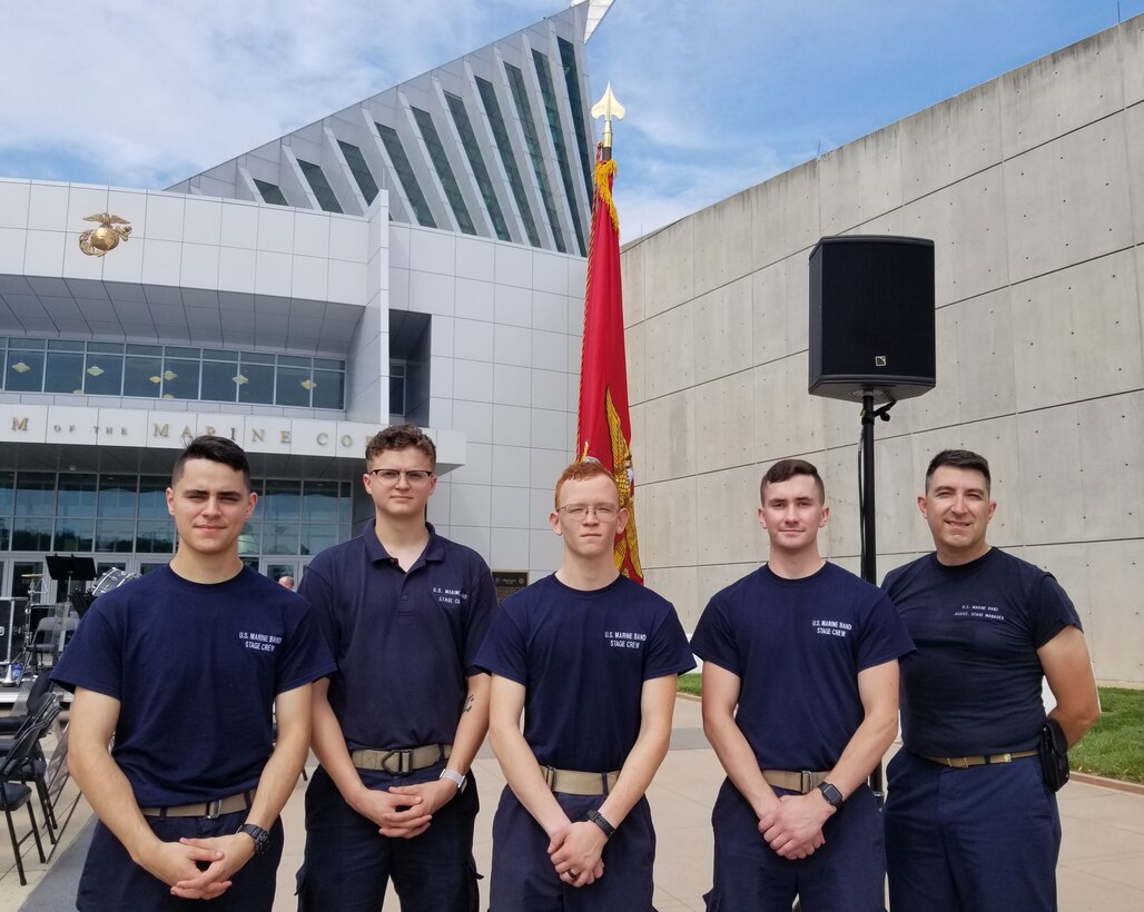 On Thursday, July 4, 2019, the Marine Band performed an Independence Day concert at the National Museum of the Marine Corps. (U.S. Marine Corps photos by Gunnery Sgt. Rachel Ghadiali/released)