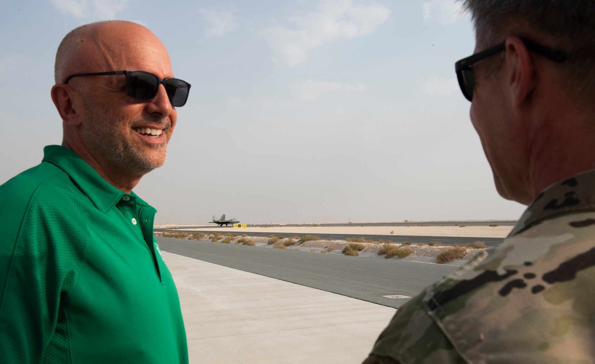 Nine members of congress representing Florida, Texas, Illinois, California, Puerto Rico and the American Samoan Islands learned more about the strategic location, expeditionary mission and enduring presence of AUAB and service members assigned here.