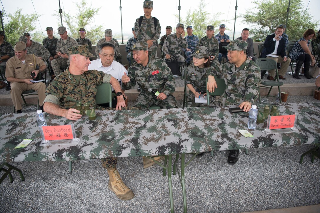 U.S., Chinese generals meet.