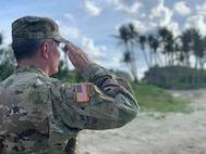 Command Sgt. Maj. honors father in Guam as 75th Anniversary “Liberation of Guam, 1944”  approaches