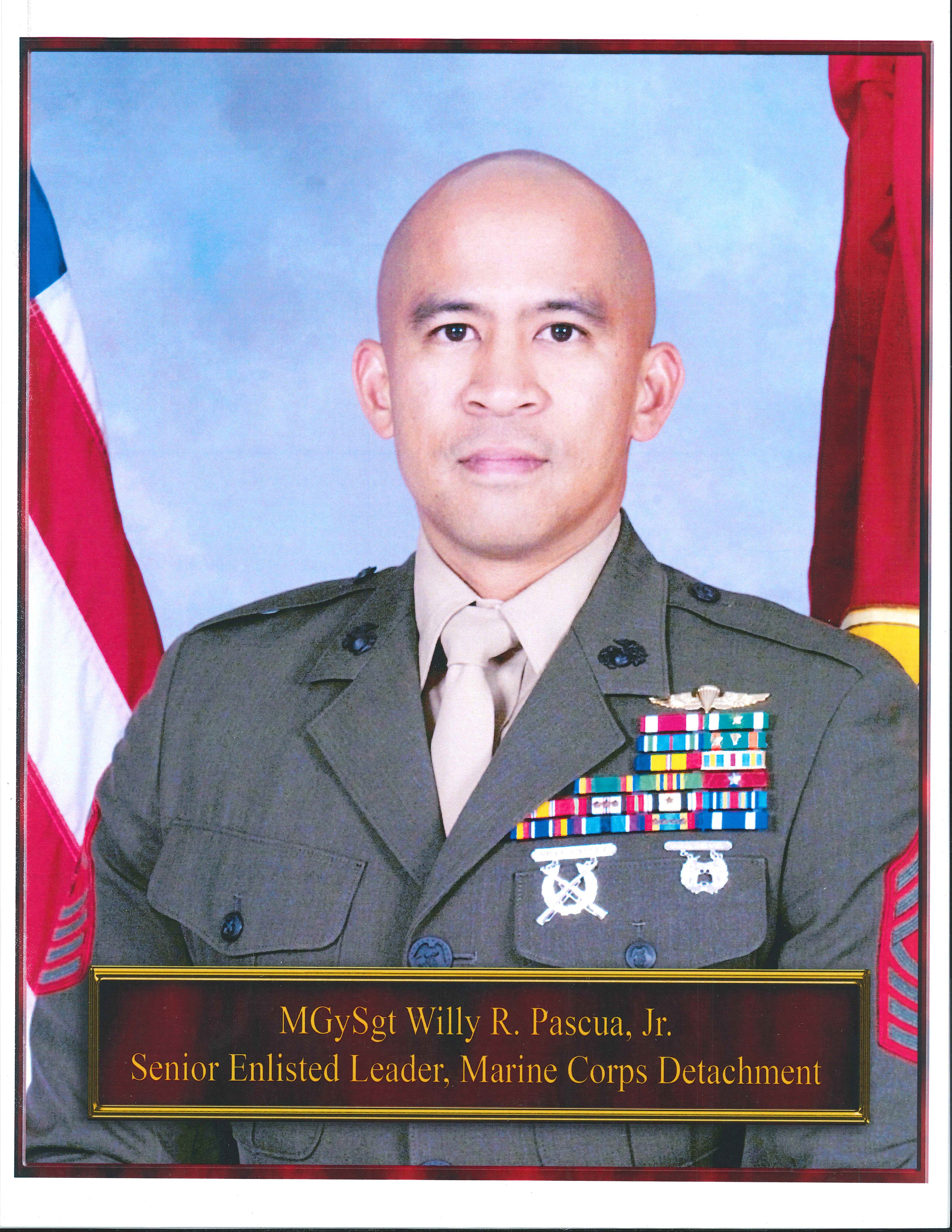 MGySgt Willy R. Pascua Jr