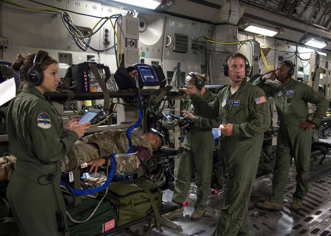 JBC's Reserve 315th Aeromedical Evacuation Squadron trains alongside ...