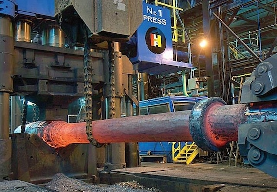 The Title III Program partnered with Lehigh Heavy Forge Corporation to refurbish and upgrade key forging equipment, controls, and supporting infrastructure, preserving the U.S. heavy forging industrial base. (Courtesy photo)