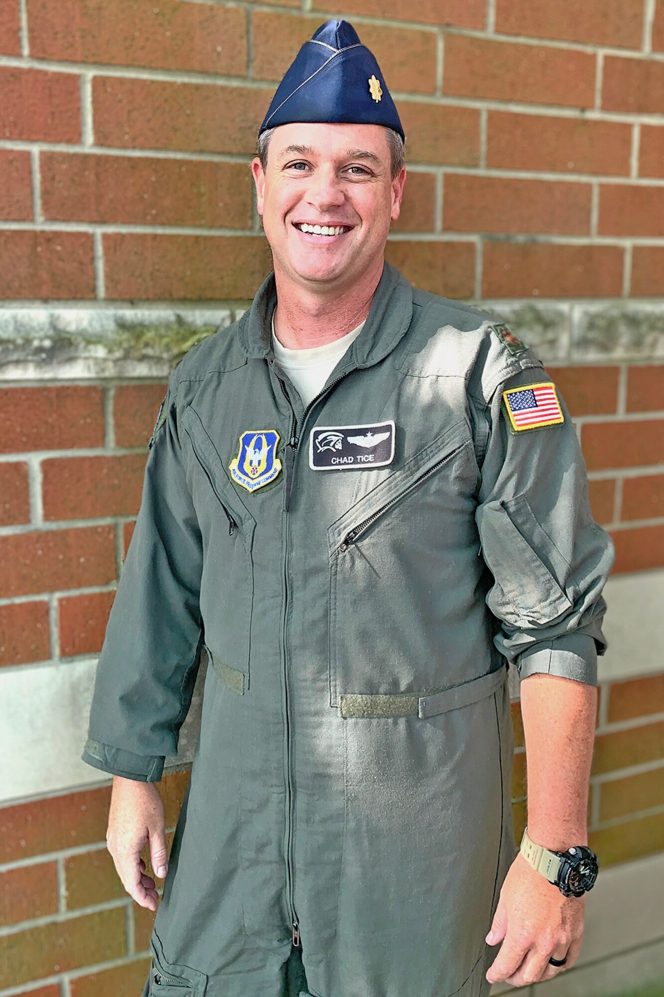 Major Chad Tice, a pilot with the 72nd Air Refueling Squadron, is the Grissom Air and Space Expo executive in charge of parking. The event is scheduled for Sept. 7-8 and will highlighted by the U.S. Air Force Thunderbirds and the Army Golden Knights.