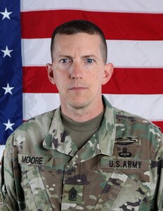 Command Sgt. Maj. Aaron Moore
