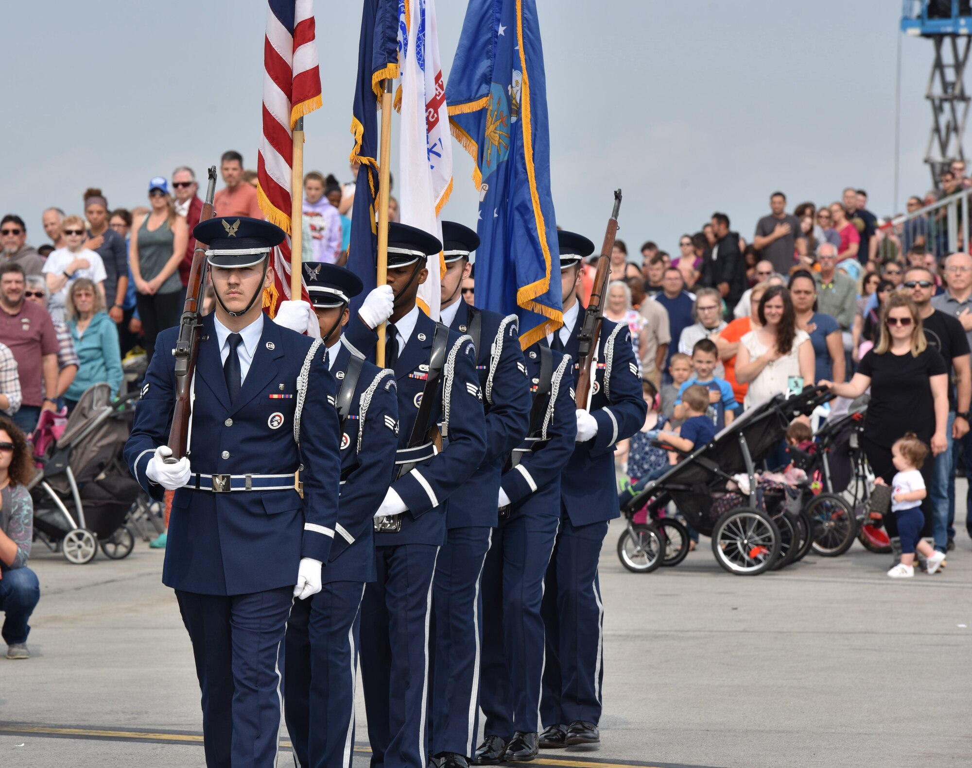 More than 12,000 people attended ALA 2019 where they saw a variety of static displays and aerial performances including the F-16 Fighting Falcon, F-22 Raptor, F-35A Lightning II, KC-135 Stratotanker and T-33 Acemaker.