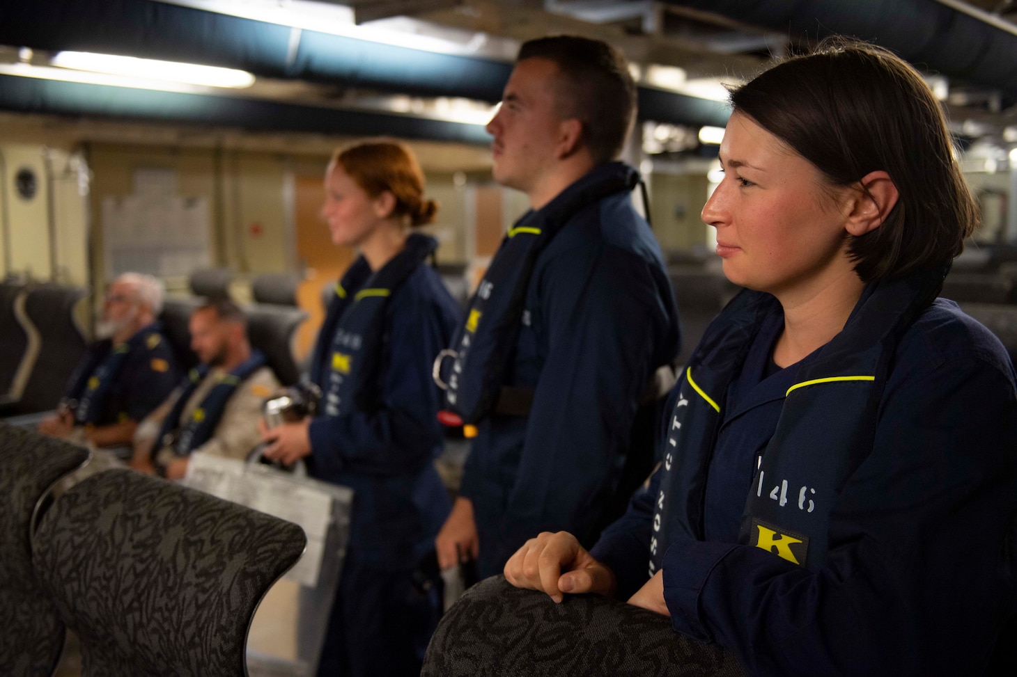 USS Carson City Coast Guard Cadets