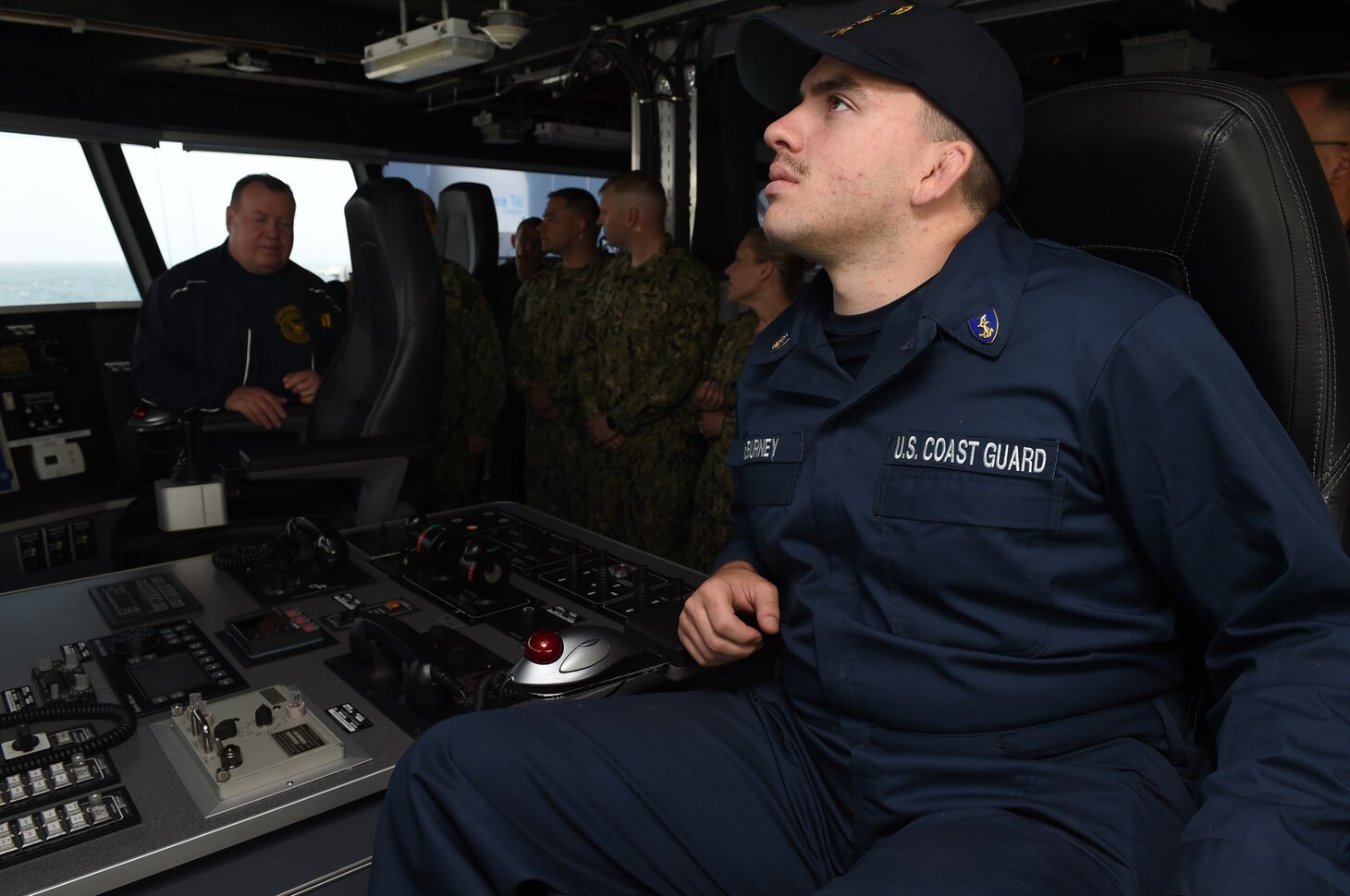 USS Carson City Coast Guard Cadets