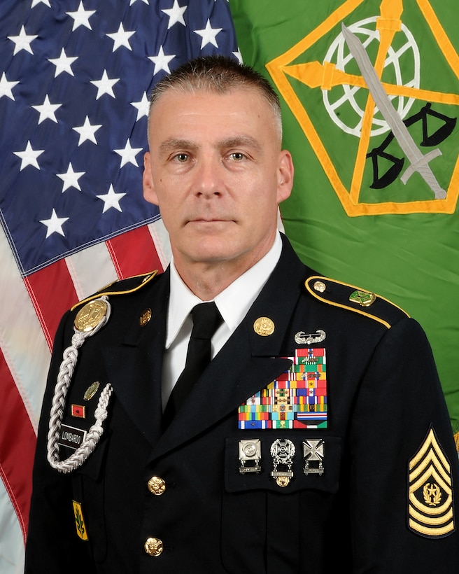 200th MP Command CSM Andrew Lombardo