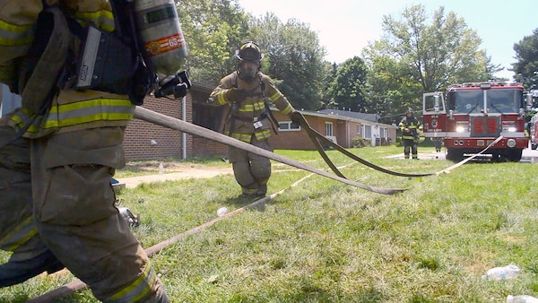 Defense Distribution Center, Susquehanna Fire and Emergency Services takes advantage of unique training opportunity
