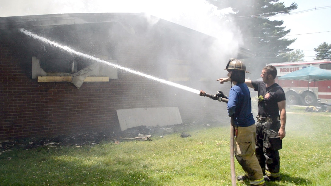 Defense Distribution Center, Susquehanna Fire and Emergency Services takes advantage of unique training opportunity