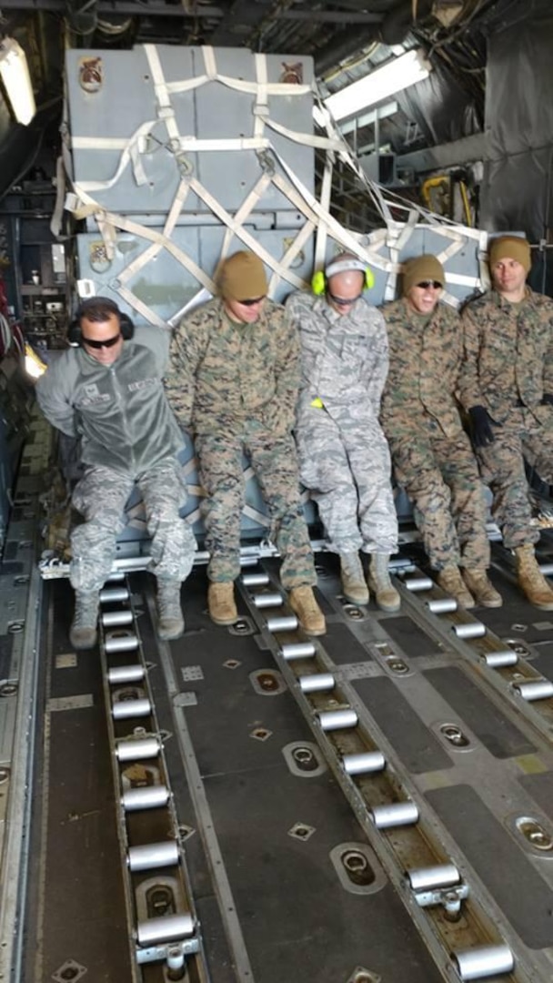 Day or night, aircraft loading operations keep the mission moving in support of domestic operations at Muniz Air National Guard Base for the Vigilant Guard Exercise. (U.S. Air National Guard courtesy photo)