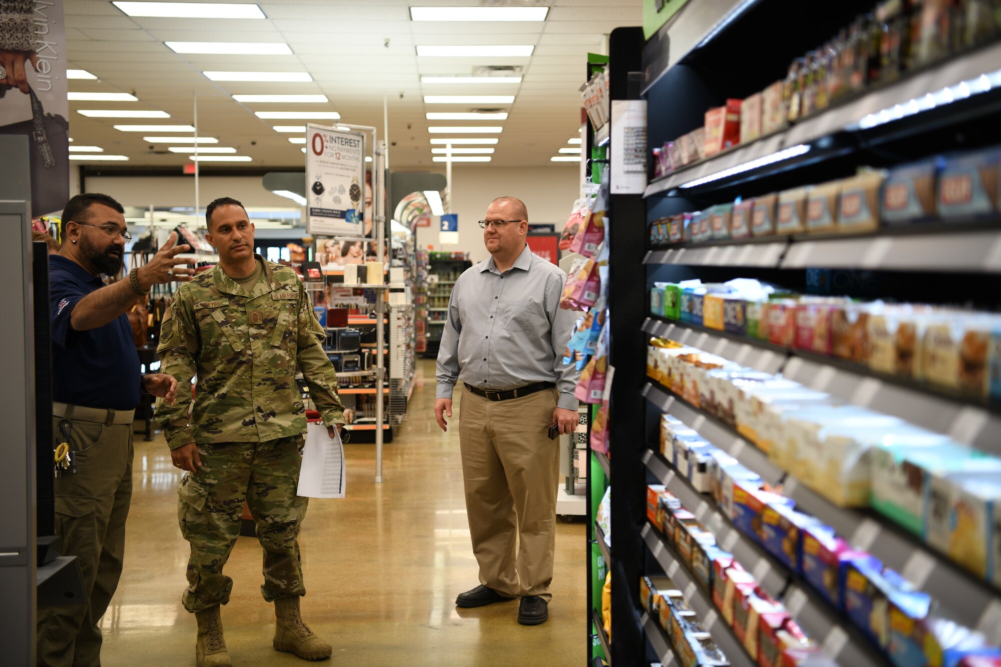 Exchange Senior Enlisted Advisor Visit to Grand Forks
