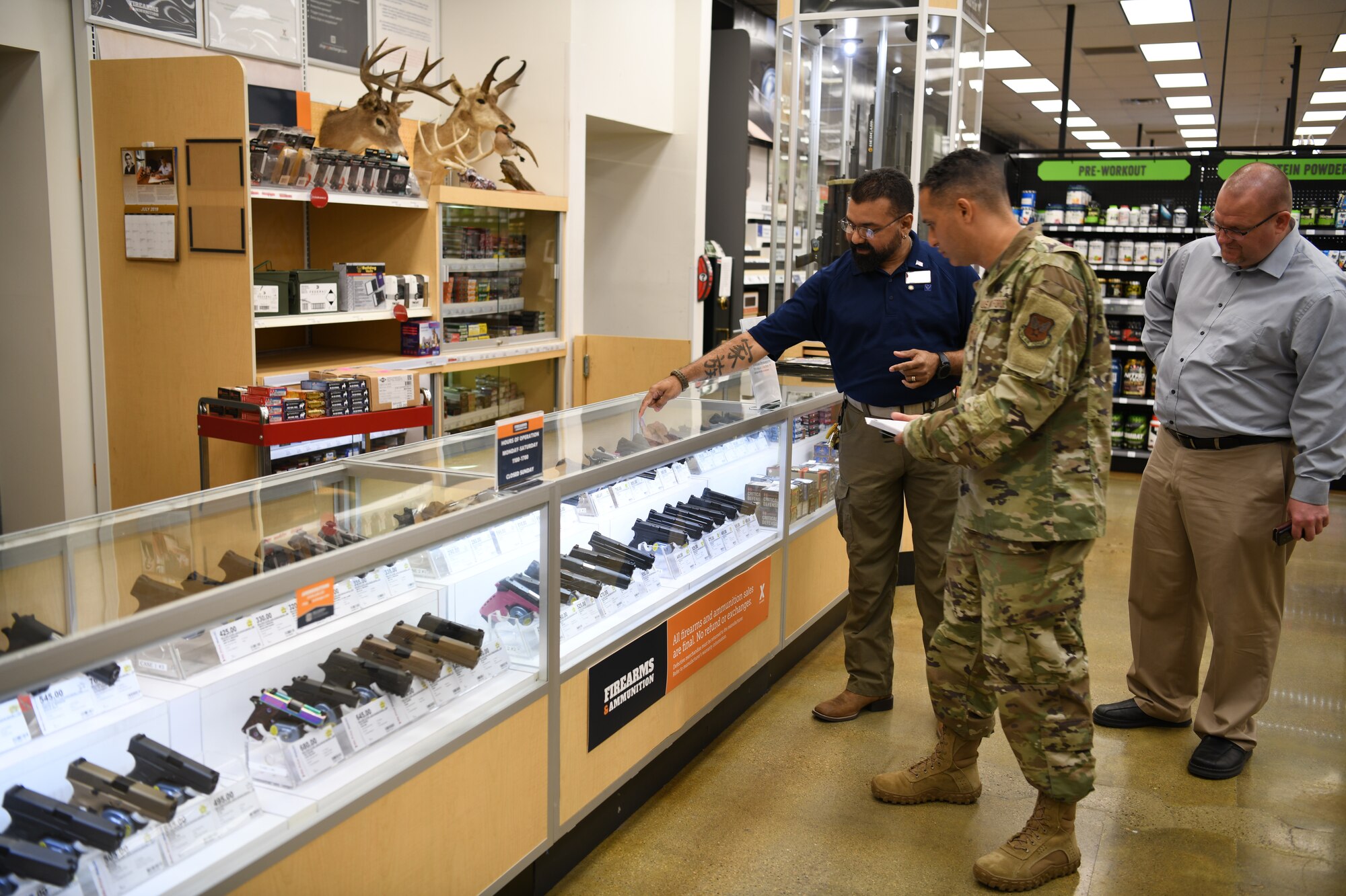 Exchange Senior Enlisted Advisor Visit to Grand Forks