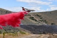 The Oak Springs Utah Fire started at the machine gun range of Camp Williams and burned approximately 200 acres before it was stopped at fire breaks, July 15, 2019. Three helicopters, thirteen brush trucks, two dozers, a grader, and over sixty personnel managed to contain the fire.