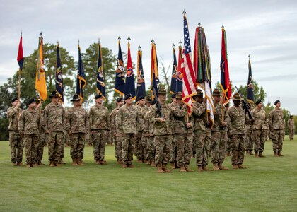 Army Reserve Division welcomes new commander at Fort Benning