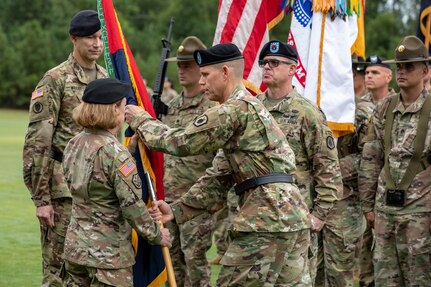 Army Reserve Division welcomes new commander at Fort Benning