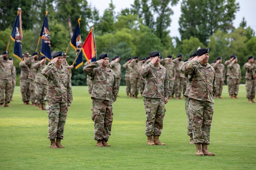 Army Reserve Division welcomes new commander at Fort Benning