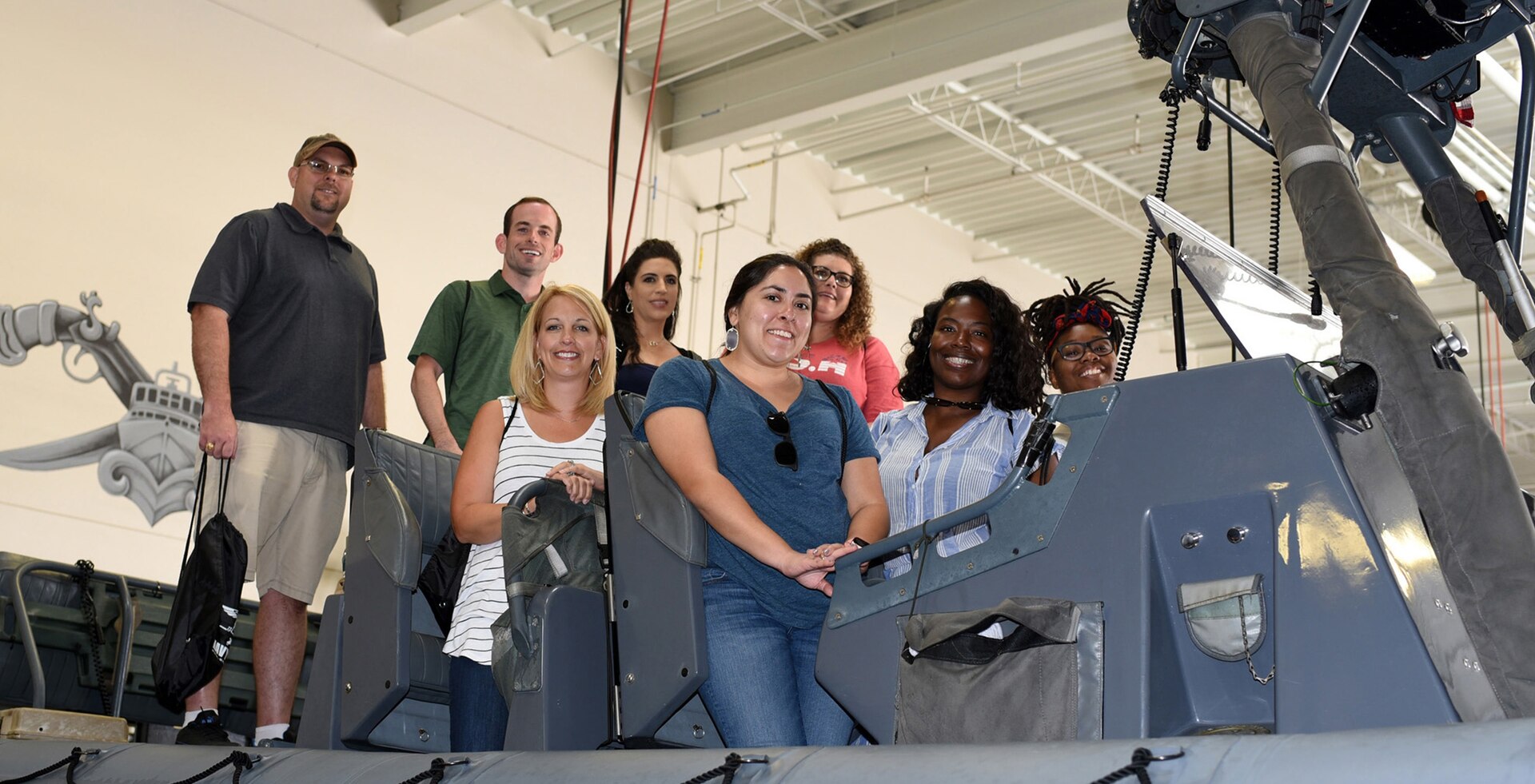 Central and South Texas educators and counselors, along with support personnel from Navy Recruiting District San Antonio, toured the Special Warfare Combatant-Craft Crewmen Training Center during the NRD’s annual Educator Orientation Visit July 11.