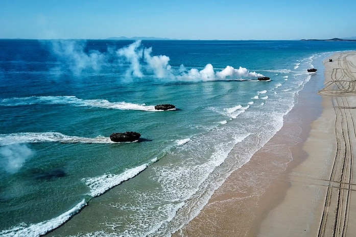 Multinational Force Conducts Talisman Sabre Amphibious Landing