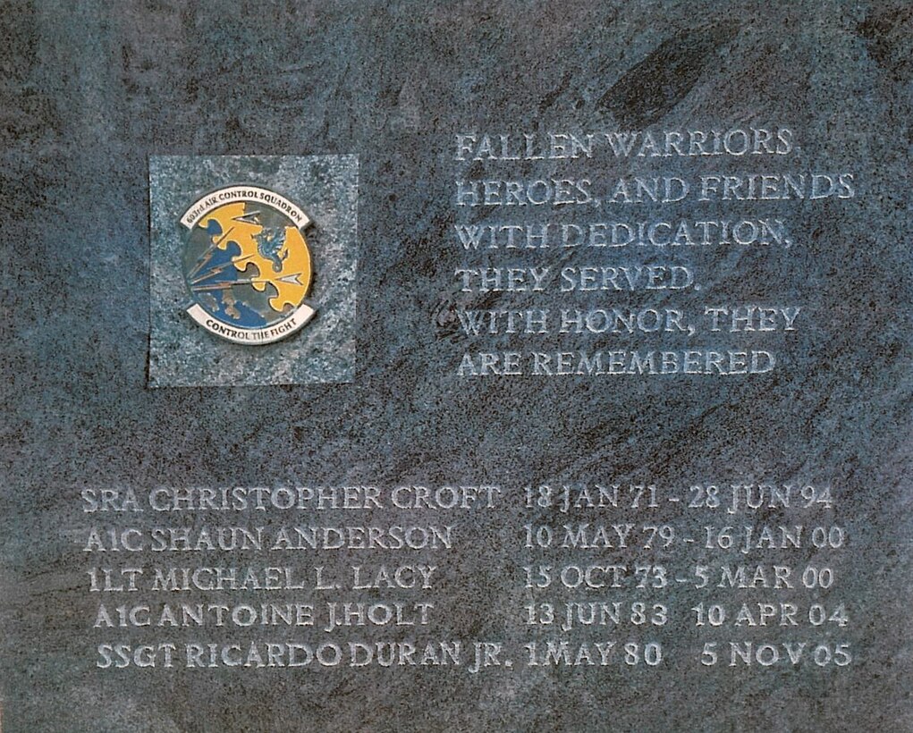 The restored and updated 603rd Air Control Squadron Fallen Scorpion Memorial will be dedicated at the National Museum of the U.S. Air Force on Aug. 22, 2019.