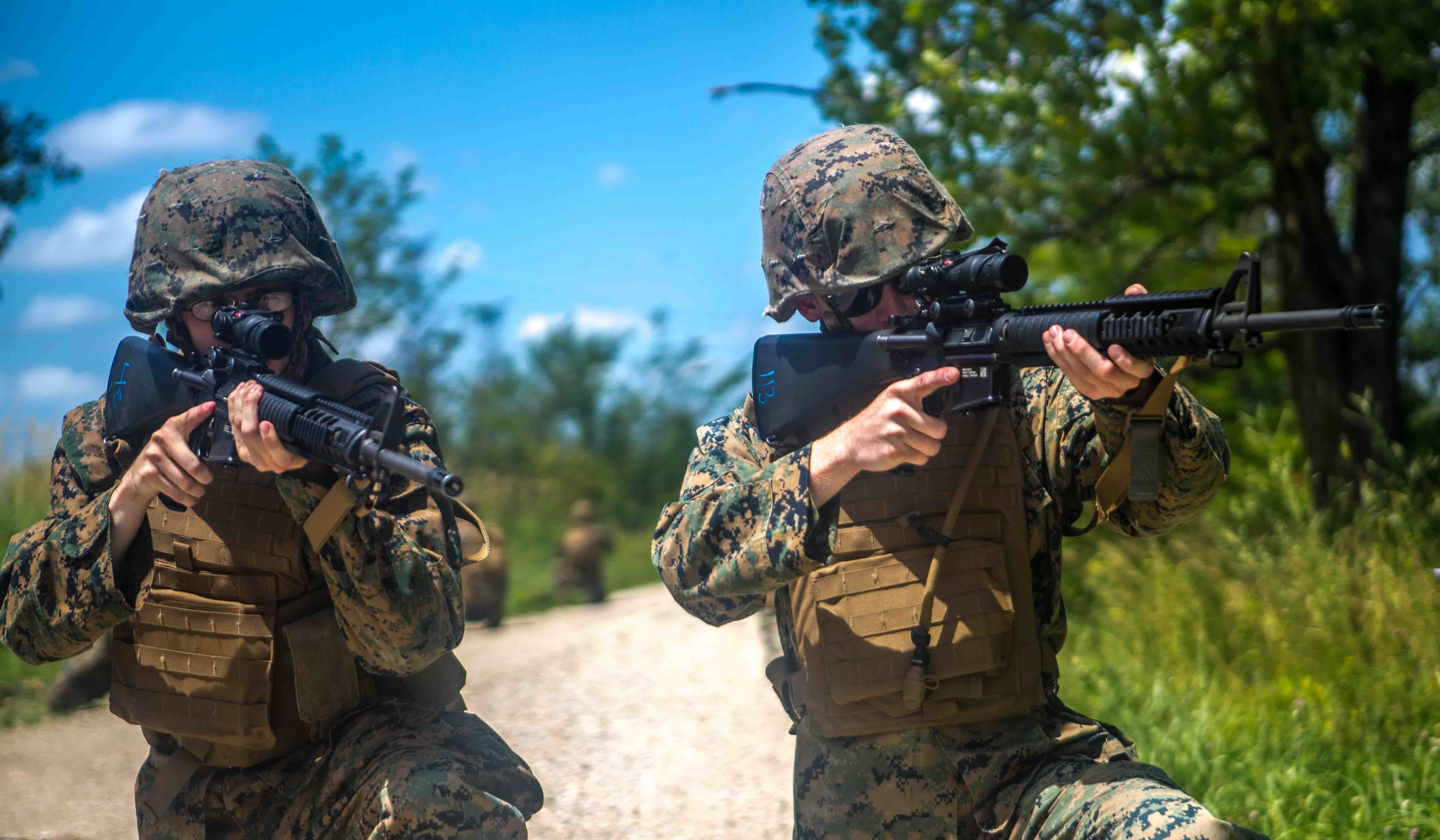Reserve Marines conduct annual training at Joliet Army Training