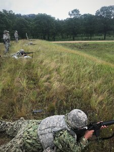 Seabees, Soldiers Join Forces During Integrated Training Exercise