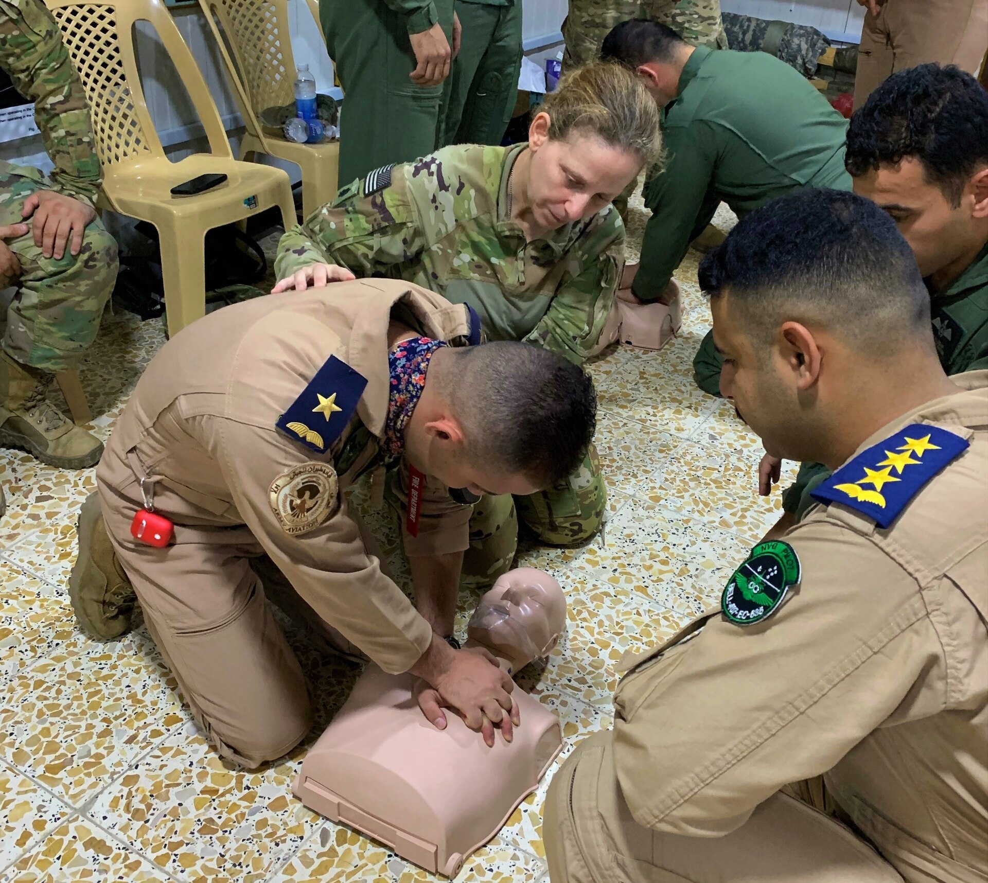 The 244th CAB helps mentor Iraqi Pilots