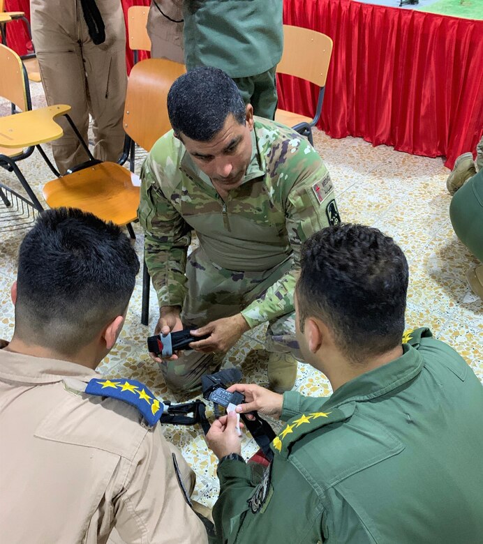The 244th CAB helps mentor Iraqi Pilots