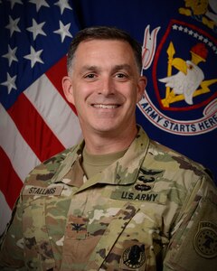 Official photograph of Colonel Christopher M. Stallings, Commandant of the Recruiting and Retention College 20190719