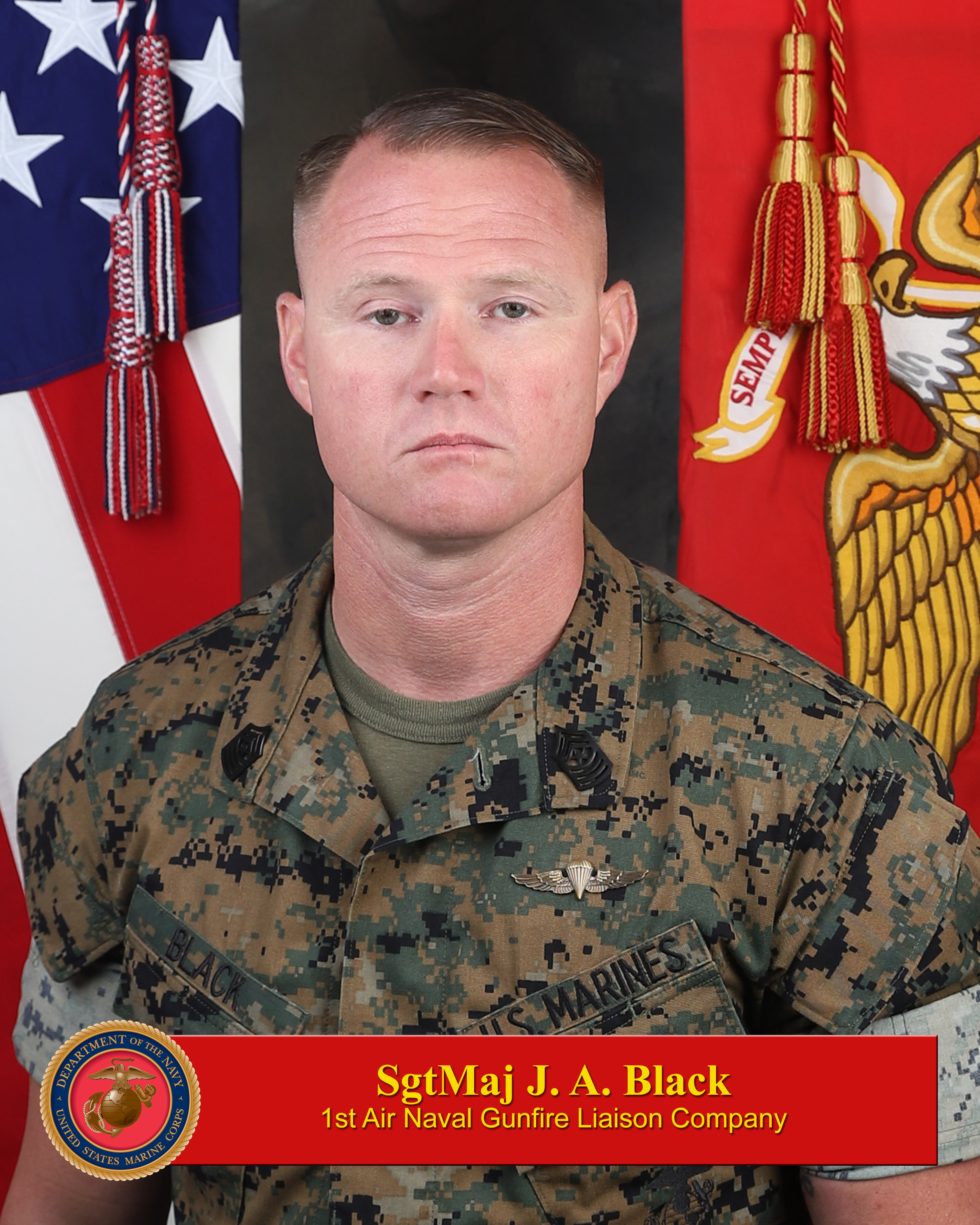 Sgt Maj Jeremy A Black I Marine Expeditionary Force Leadership