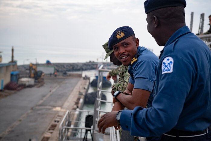 Carson City Arrives in Sekondi