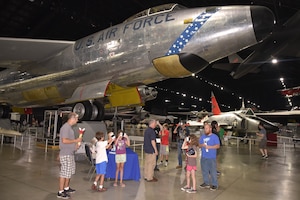 DAYTON, Ohio -- Museum visitors had the chance to meet an astronaut; build and launch rockets; interact with Star Wars characters and much more during the 50th Anniversary of the Apollo 11 Moon Landing Family Day event at the National Museum of the U.S. Air Force on July 20, 2019. (U.S. Air Force photo by Ken LaRock)