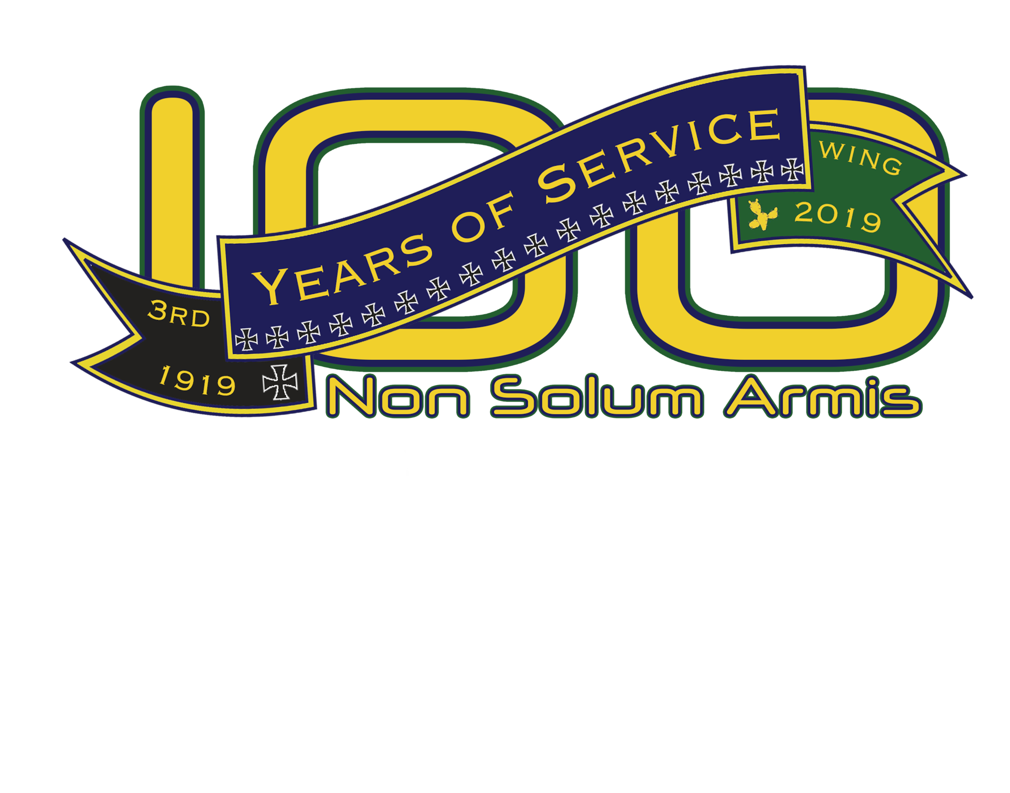 3rd Wing 100th Anniversary graphic.