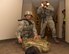 SCHRIEVER AIR FORCE BASE, Colo.--Airman 1st Class Aurelis Garcia, 50th Security Forces Squadron response force member, left, and Staff Sgt. Clifton Cole, 50th SFS response force leader, apprehend a suspect in a simulated active shooter incident during a field training exercise at Schriever Air Force Base, Colorado, July 20, 2019. The squadron conducted the exercise as part of the 50th Space Wing’s continued commitment to base readiness. (U.S. Air Force photo by Staff Sgt. Matthew Coleman-Foster)