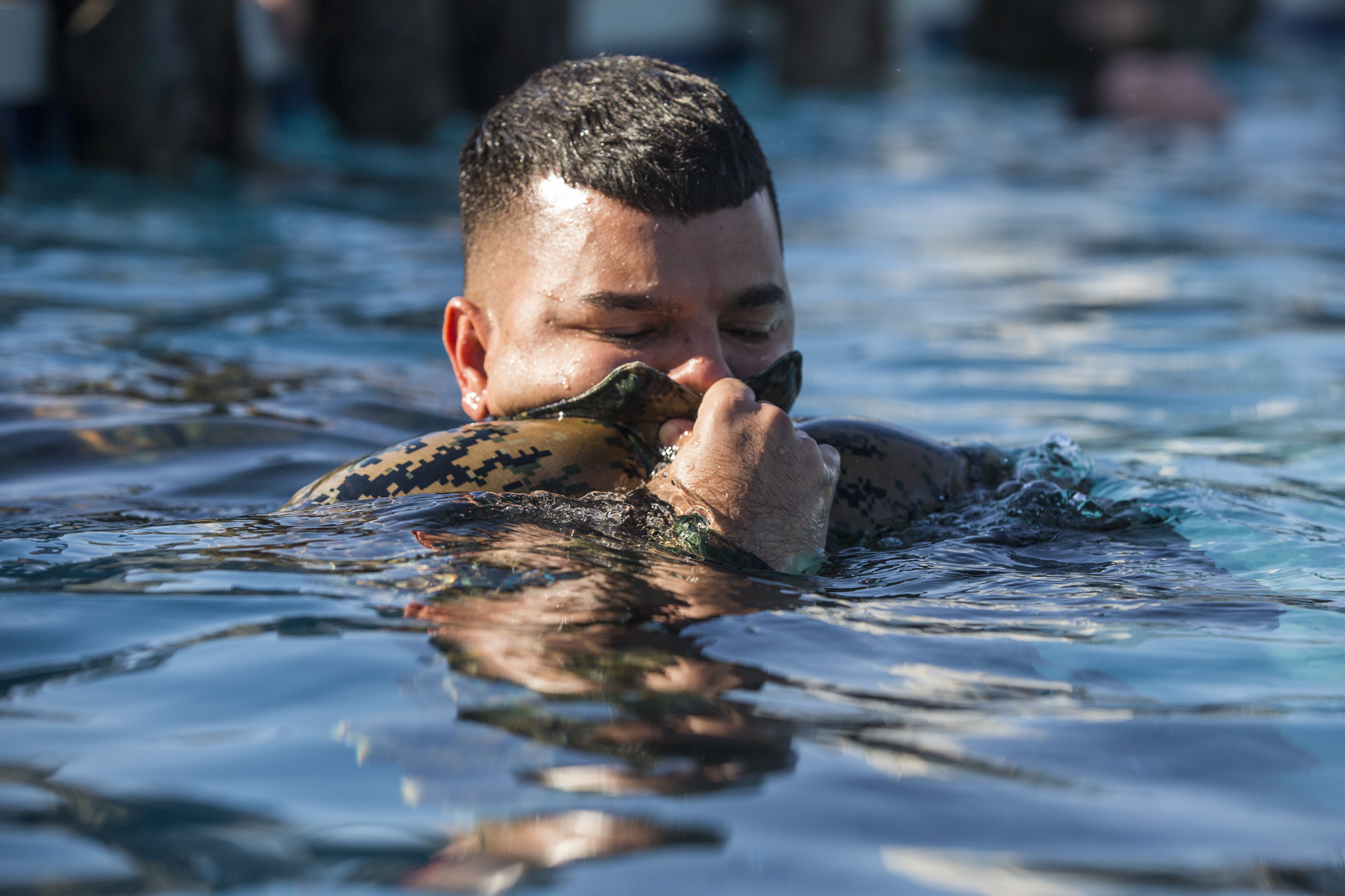 MCAS Yuma Marines Conduct Swim Qualifications