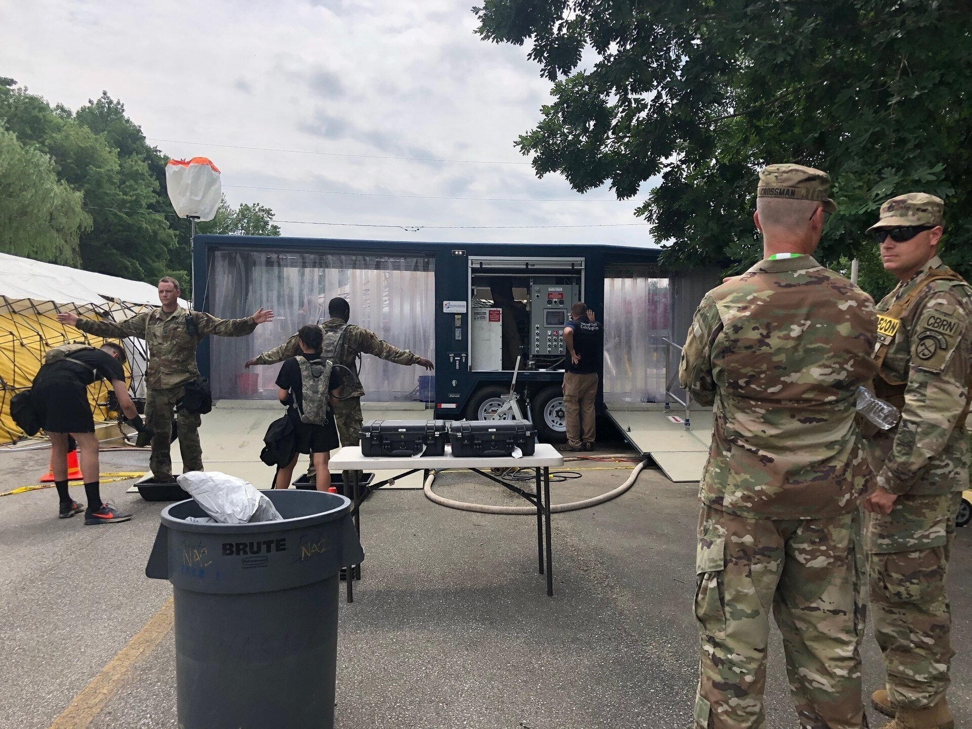 Forty service members assigned to various units in the Pennsylvania National Guard participated in the Delaware National Guard's Operation Highball