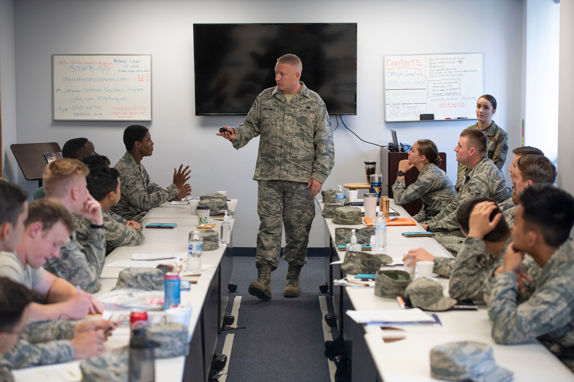 Career assistance advisor talks FTAC, providing for Airmen