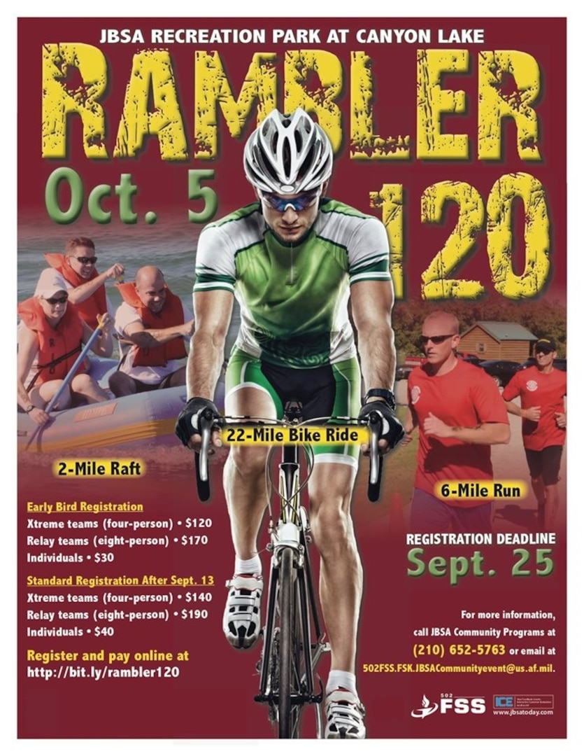 The Rambler 120 is Oct. 5.