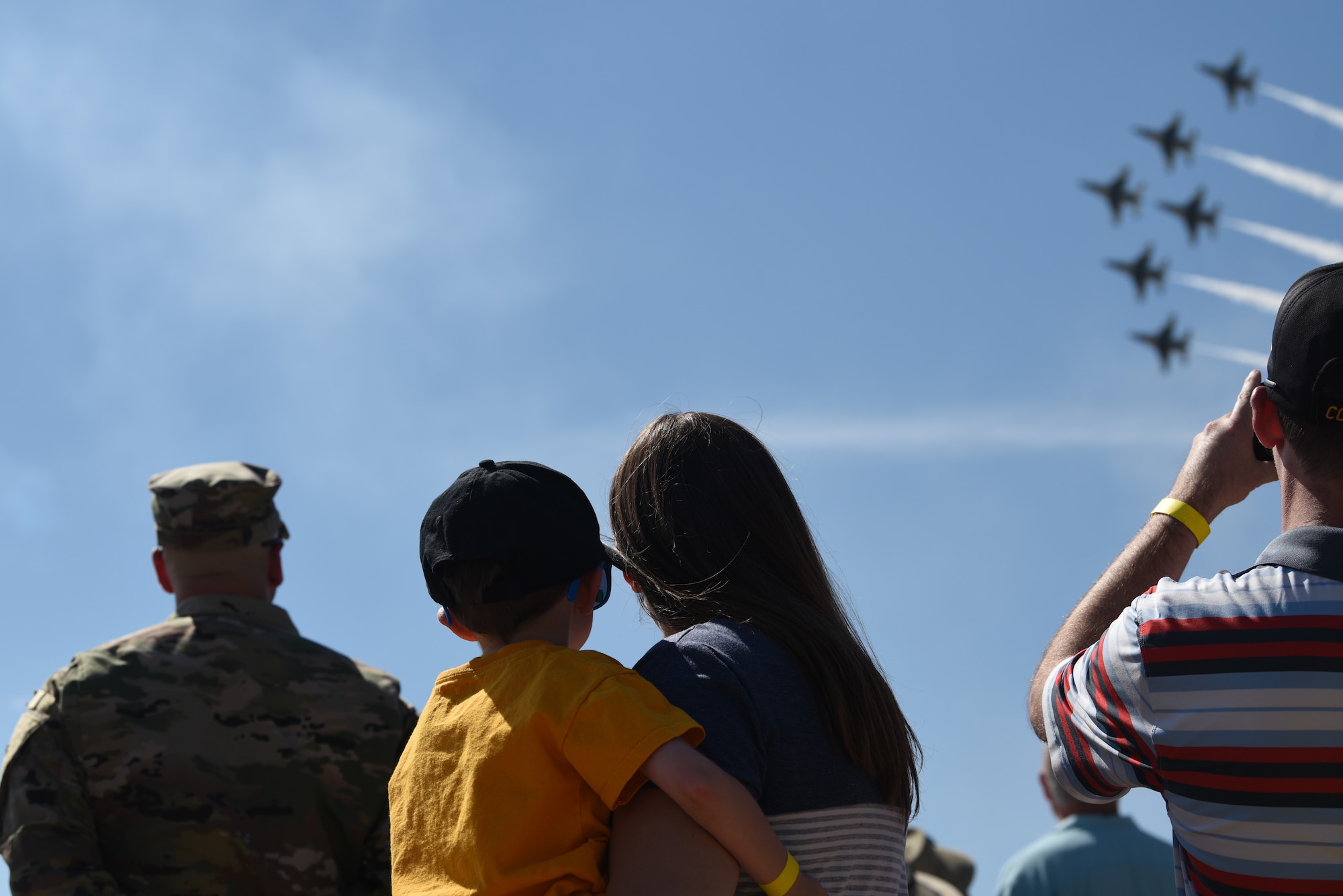 The U.S. Air Force Thunderbirds zoomed back into Cheyenne Frontier Days for their annual air show, July 24, 2019.