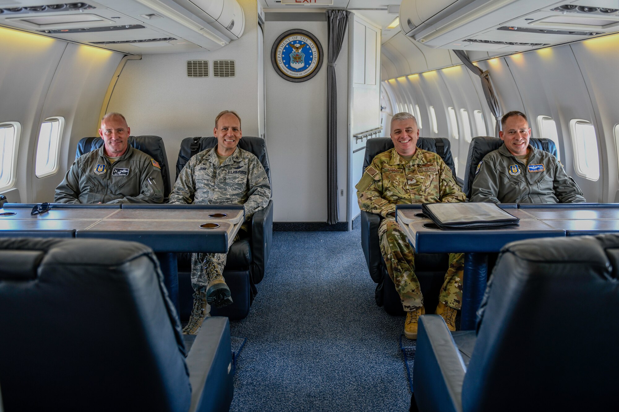 A U.S. Air Force C-32A from the 89th Airlift Wing arrived at Youngstown Air Reserve Station, July 23, 2019.
