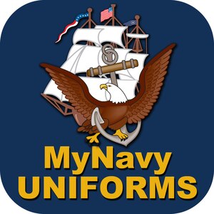 The MyNavy UNIFORMS app provides Sailors with the necessary information and guidance for properly wearing their uniforms. The app is free to download at the Navy App Locker at https://www.appLocker.navy.mil.