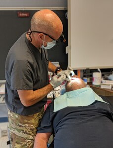 Army Reserve Medical Command Soldiers provide care in local community