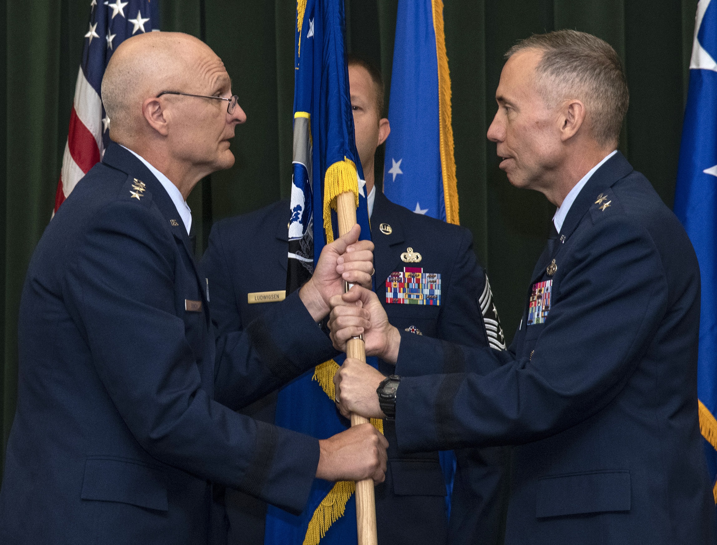 Wilcox takes command of Air Force Installation and Mission Support