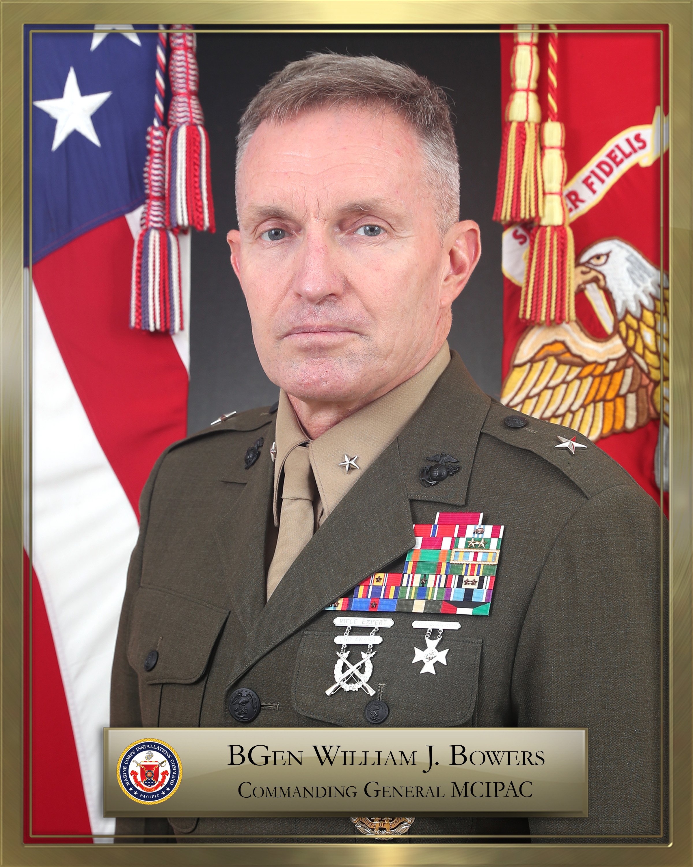 Brigadier General William J Bowers Marine Corps Base Camp Butler