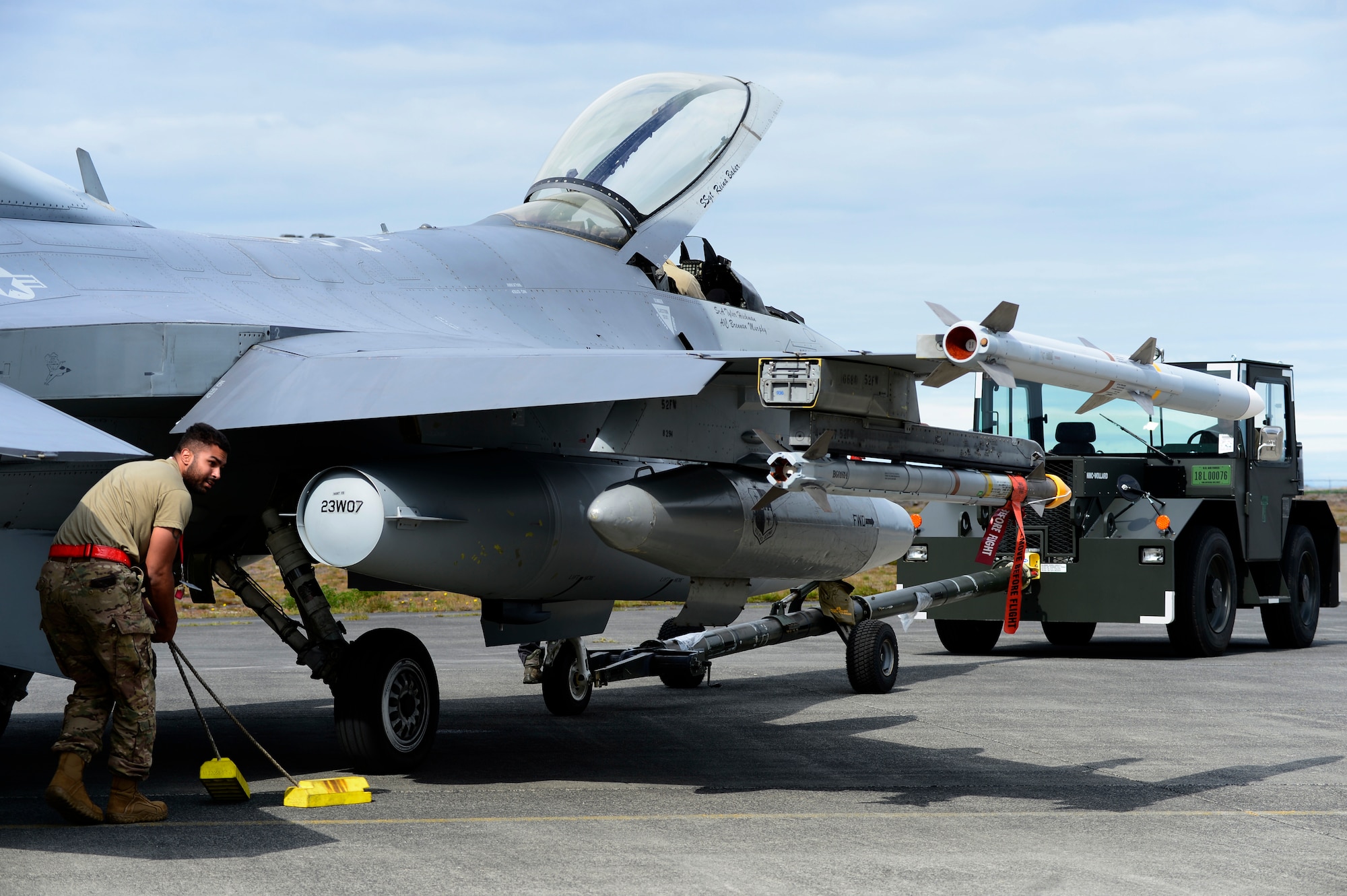 F-16 Fighting Falcons and over 100 Airmen from the 480 Fighter Squadron, 52nd Fighter Wing, are in Iceland in support of NATO alliance commitments. The U.S. has been participating in this Iceland Air Surveillance mission since 2008.